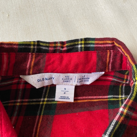 Plaid button up - Picture 2 of 2